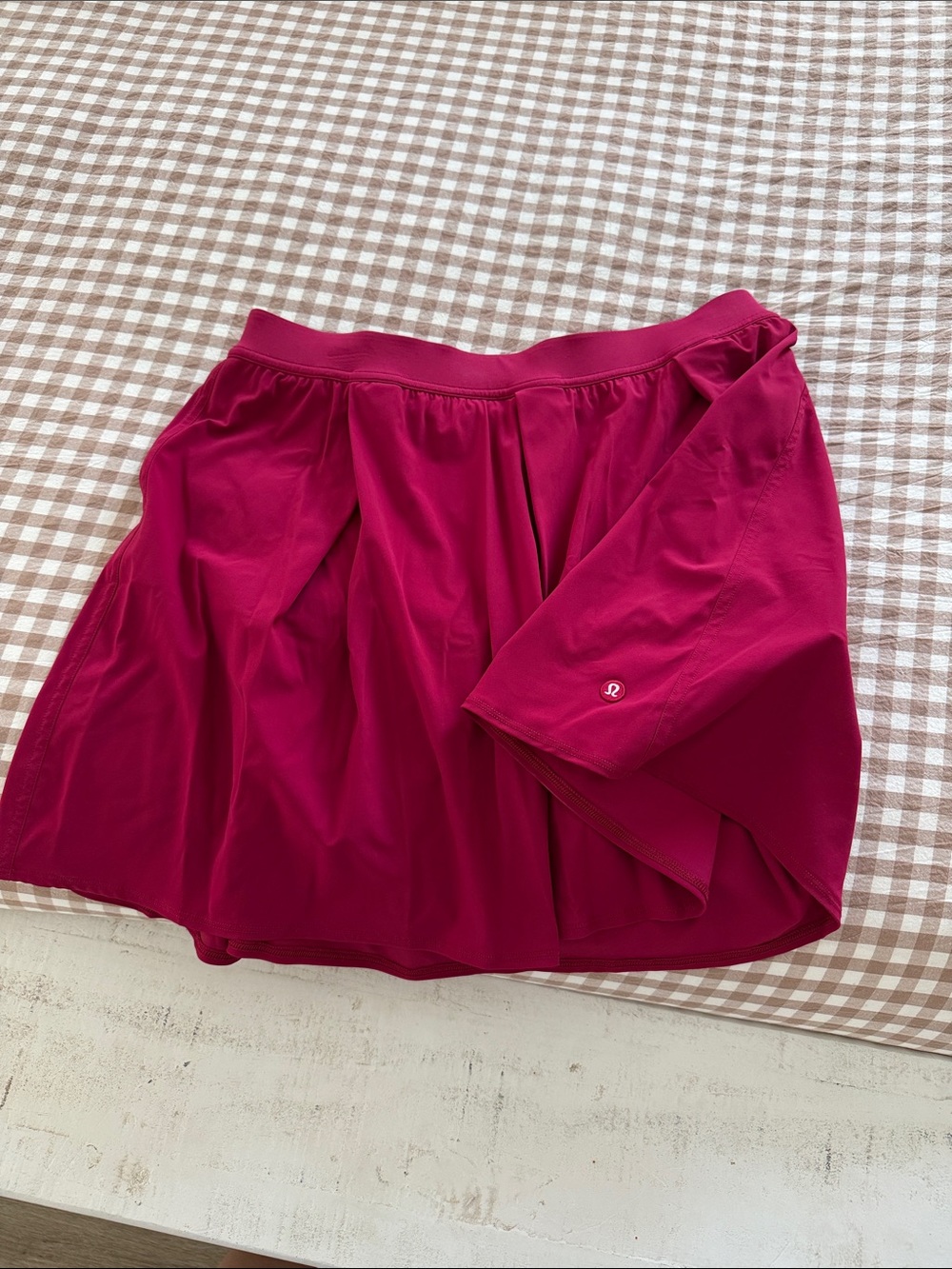 lululemon athletica Deep Pink Skater Skirt